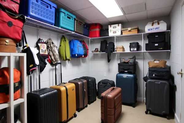 Penyimpanan bagasi aman di Bali - storage untuk koper dan backpack